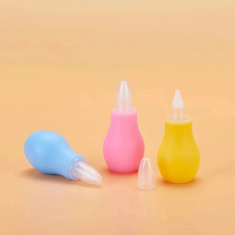 Baby Nose Cleaner - 1/2/3/4個入り シリコン製ベビー安全鼻吸い器 真空吸引式子供用鼻水吸引器 ベビーケア診断ツール 真空吸引器