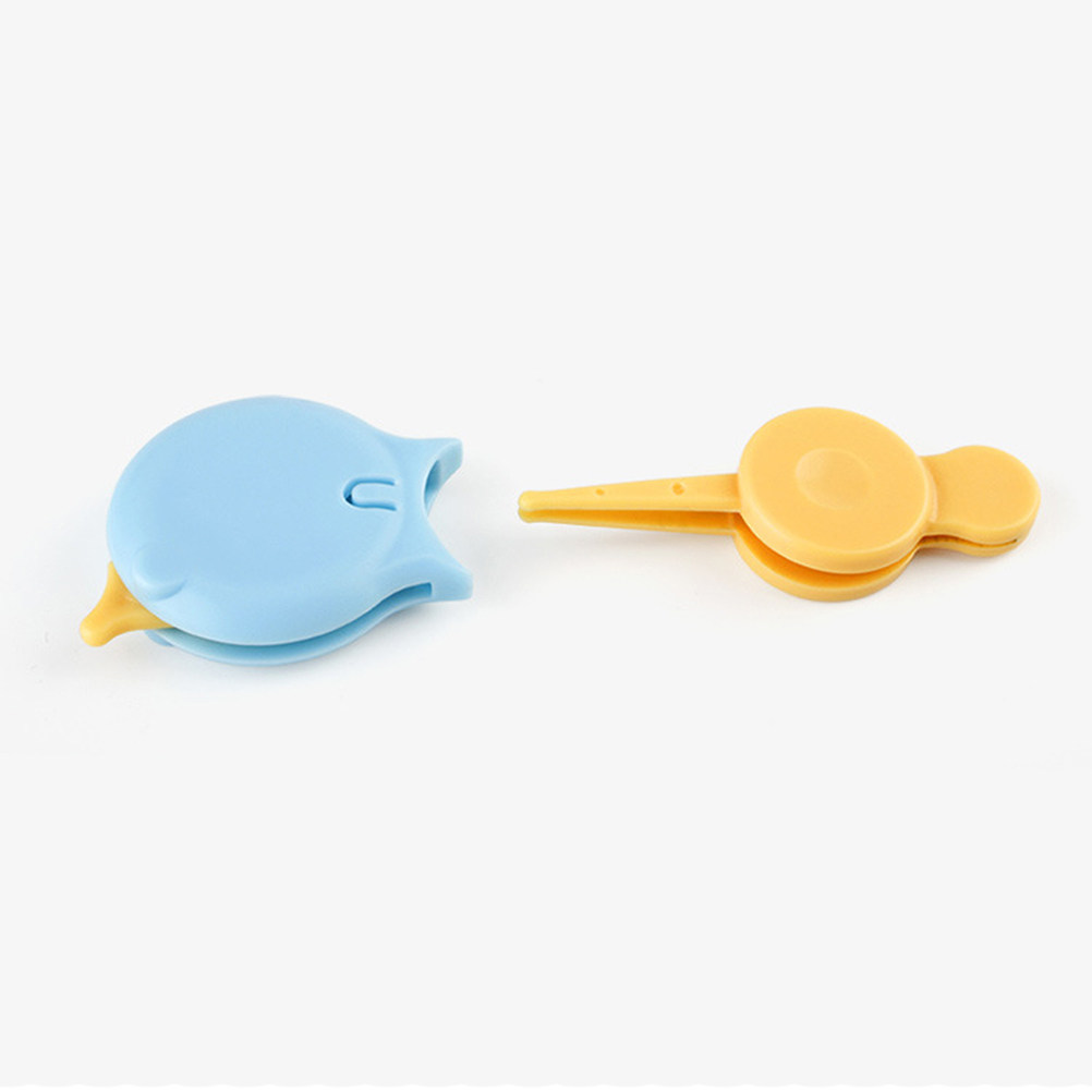 Baby Nose Cleaner - 赤ちゃん用鼻毛ピンセット PP素材 ブルーガード 取り外し可能 乳幼児用耳・へそクリーニングクリップ 安全な鼻づまりクリーナー