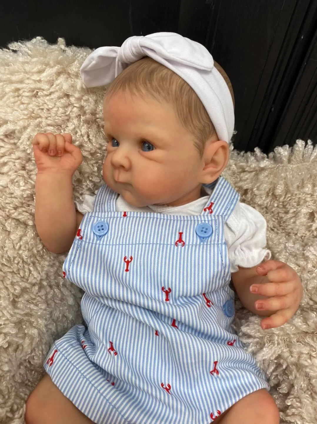 Baby Products Drawing - NPK 18インチ ベティ等身大リアルリボーンドール 新生児のような抱き心地の良い赤ちゃん 多層塗装 3Dスキン