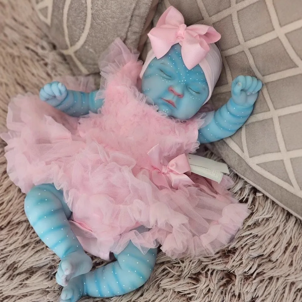 Baby Products Drawing - NPK -19 インチ桃アバター全身ベビードールリボーンベビーサイズ実像手作り 3D スキン描画髪目に見える静脈