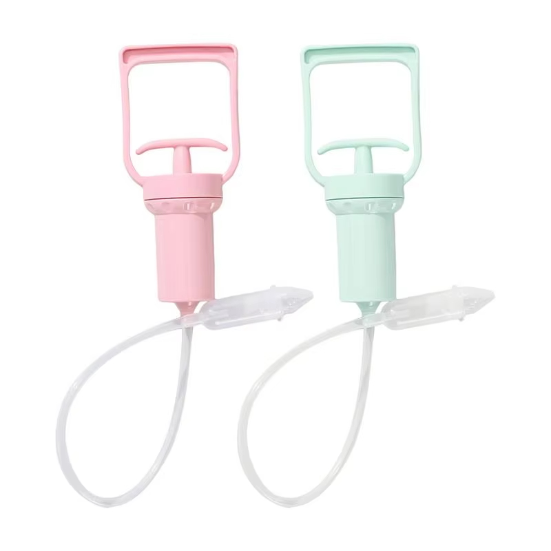 Baby Nose Cleaner - 赤ちゃんの鼻吸引器強力なハンドポンプ安全で快適な鼻クリーナー新生児幼児子供のための鼻づまり緩和粘液除去剤