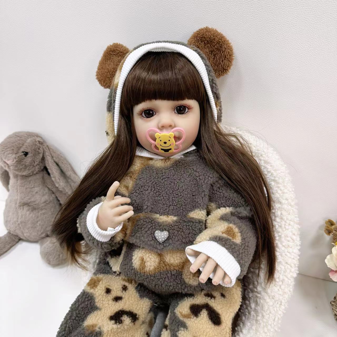 コケラ 55cm リアルなシリコン製新生児リボーンドール 2 - Baby Products Newborn のレビューと価格