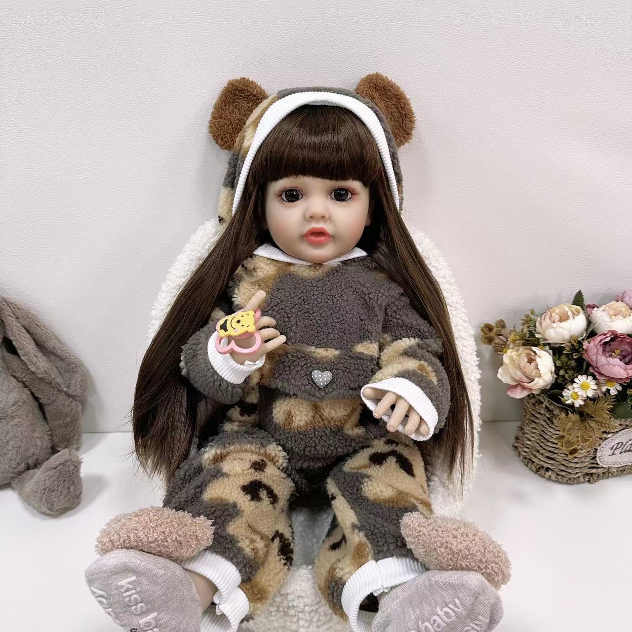 コケラ 55cm リアルなシリコン製新生児リボーンドール 2 - Baby Products Newborn のレビューと価格