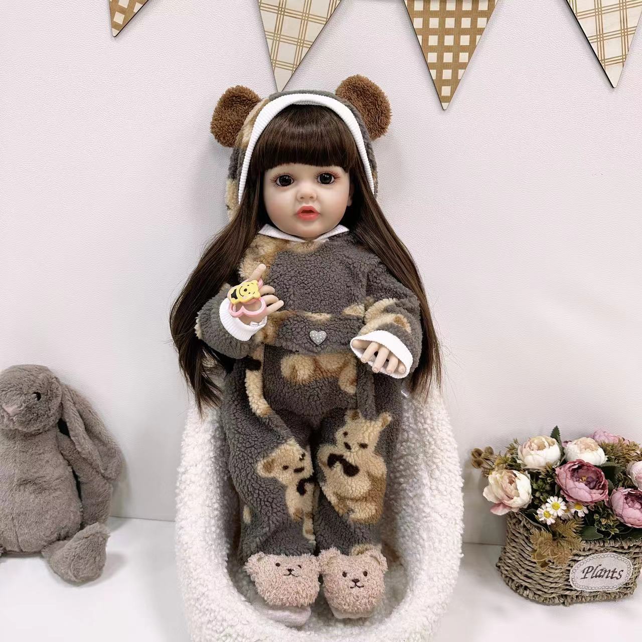 コケラ 55cm リアルなシリコン製新生児リボーンドール 2 - Baby Products Newborn のレビューと価格