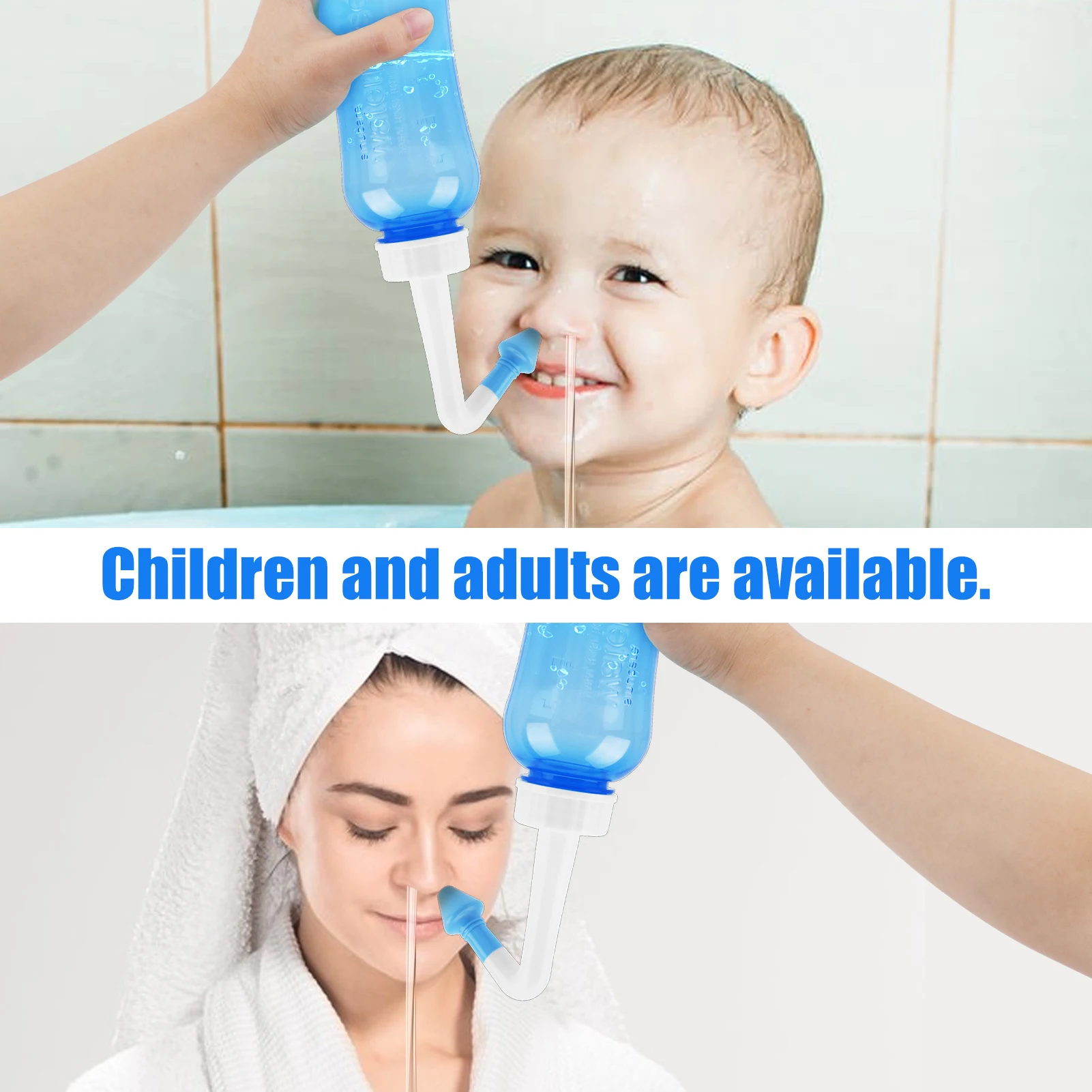 300/500 ミリリットル鼻洗浄クリーナー鼻洗浄器リンスボ - Baby Nose Cleaner のレビューと価格
