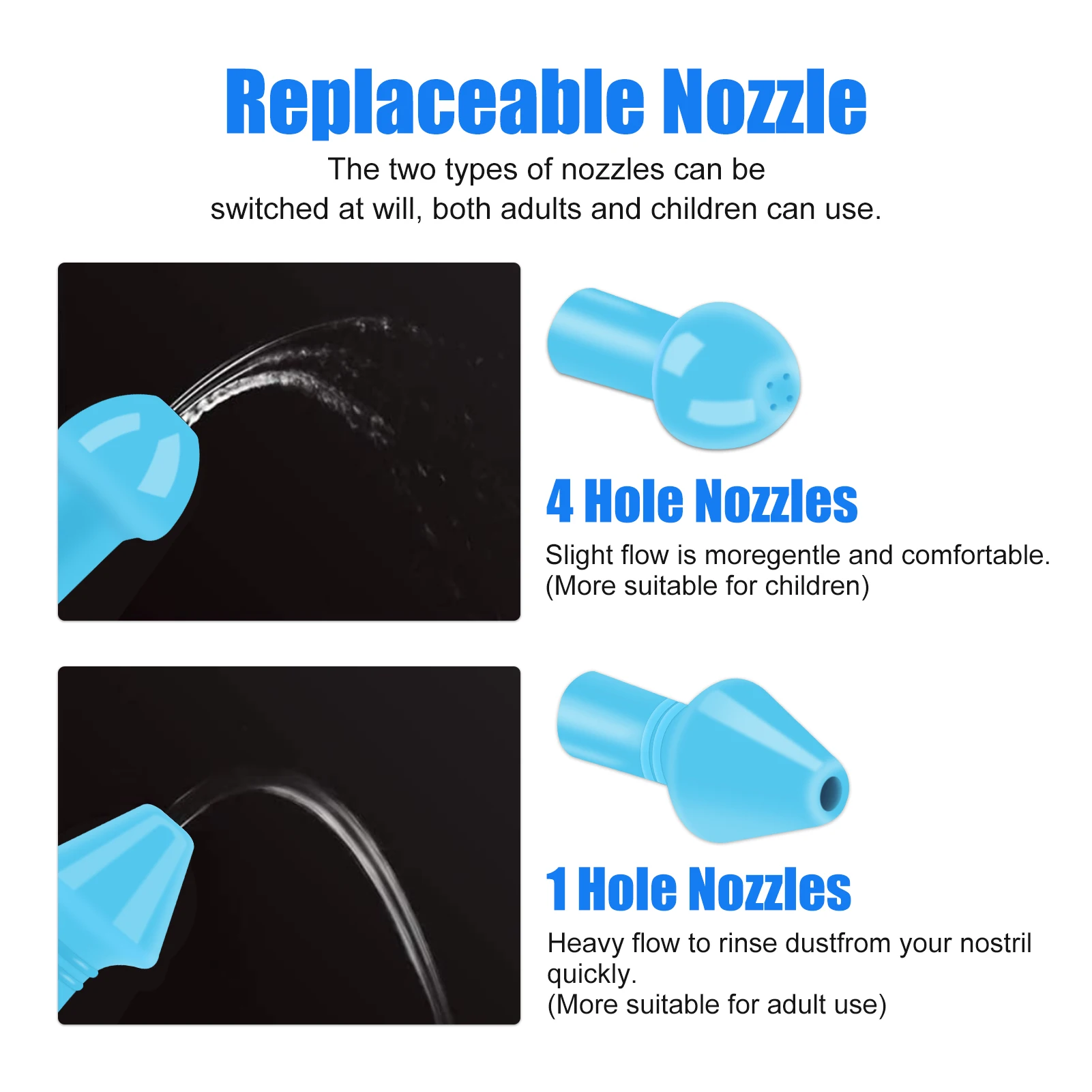 300/500 ミリリットル鼻洗浄クリーナー鼻洗浄器リンスボ - Baby Nose Cleaner のレビューと価格