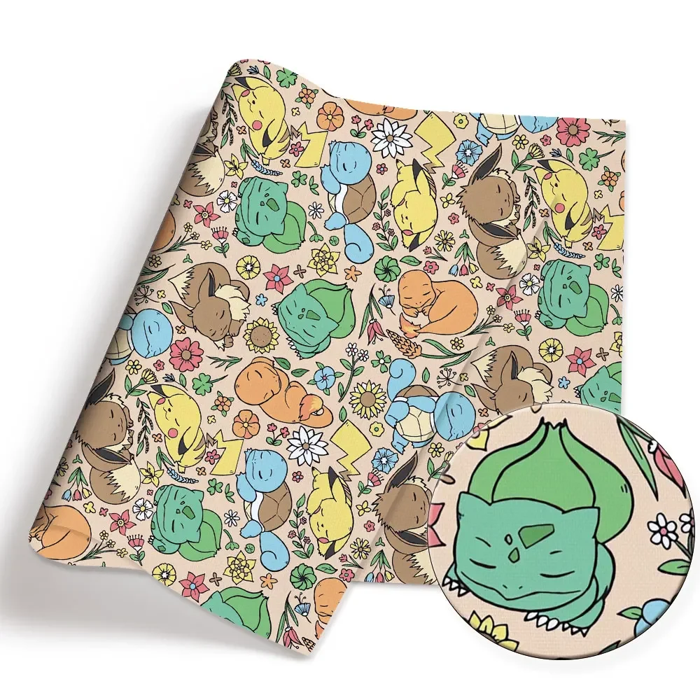 ポケモン漫画生地 140*50 センチメートル手作り縫製パッ - Baby Products In Japan のレビューと価格