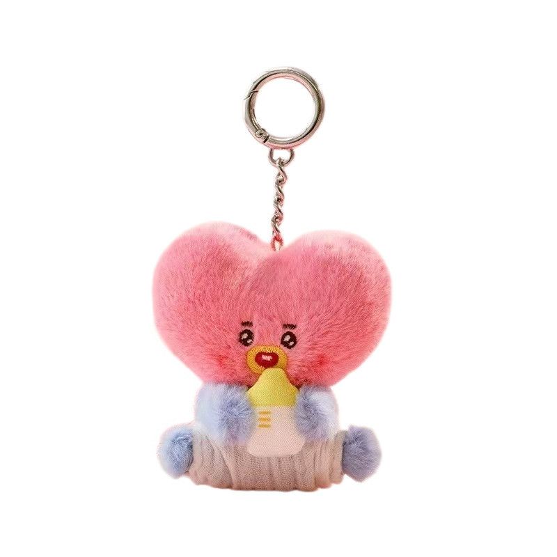 新しいBTSキーチェーン ベビーシリーズ かわいい漫画風クリ - Baby Product のレビューと価格