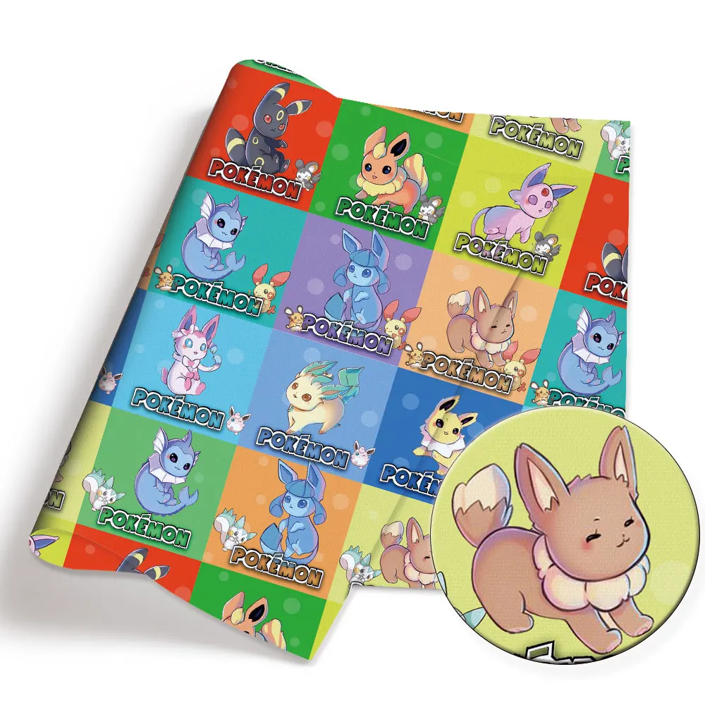 子供のためのポケモン漫画プリント生地,手作りの縫製,パッチワ - Baby Products In Japan のレビューと価格