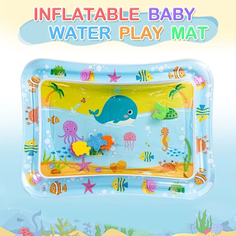 ベビーウォータープレイマットインフレータブルクッション PV - Play Mat のレビューと価格