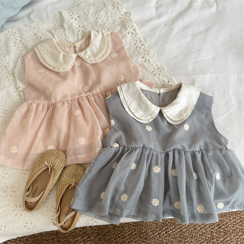 2026年夏新作 韓国風刺繍入りドールシャツ 子供用 ベビー - Baby Products Korean のレビューと価格