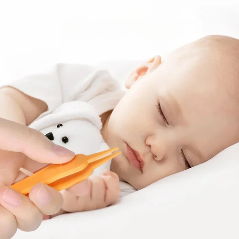 ベビープラスチックピンセット鼻クリーナーツール子供安全ピンセ - Baby Nose Cleaner のレビューと価格