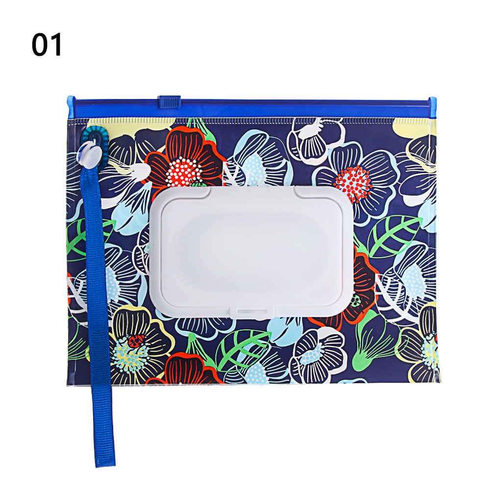 ポータブルフリップカバーウェットティッシュバッグ化粧ポーチス - Baby Products Korean のレビューと価格