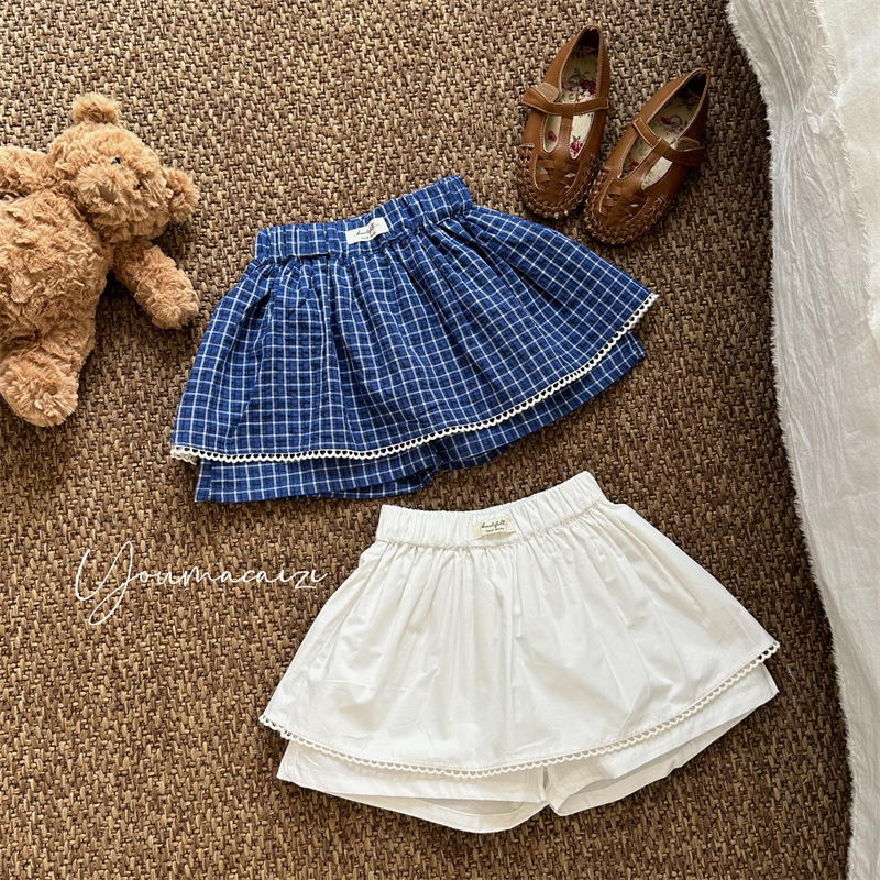 2026年夏新作 子供用チェック柄スカート、女の子用ベビー韓 - Baby Products Korean のレビューと価格