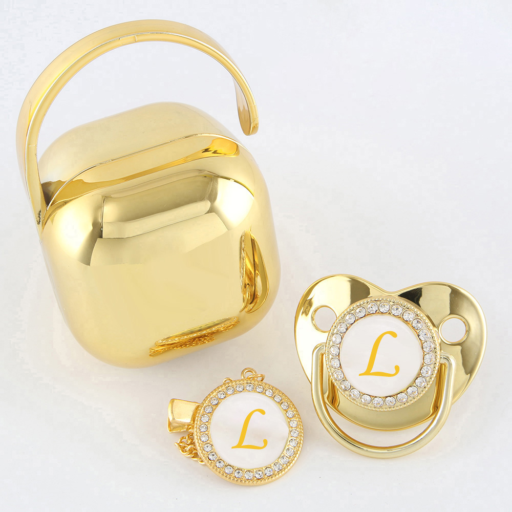 光沢のあるおしゃれなベビー用おしゃぶり、おしゃぶりボックスセ - Baby Products Newborn のレビューと価格