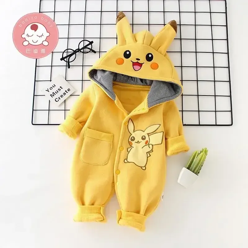 漫画ポケットモンスターベビーパジャマ新生児かわいい冬長袖子供 - Baby Products Newborn のレビューと価格