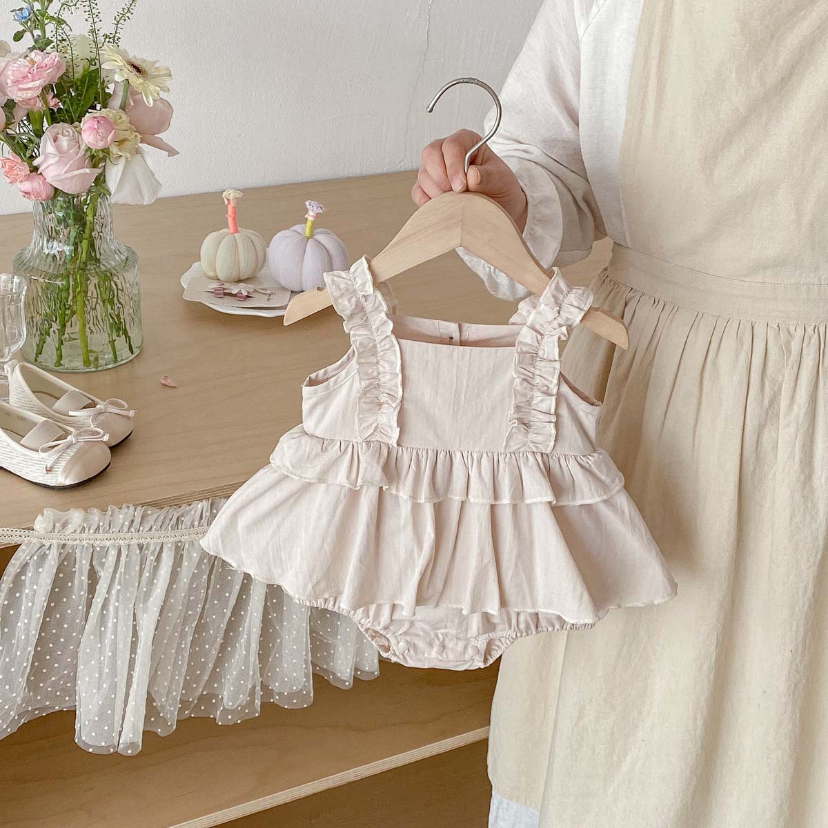 女の子の夏の新作2026 キャミソールジャンプスーツ ベビー - Baby Products Korean のレビューと価格