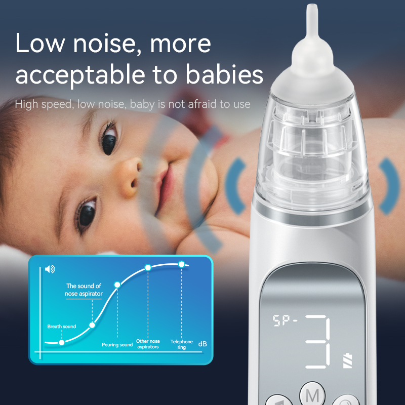 電動鼻吸引器ベビー鼻吸引器子供と幼児の鼻水、鼻くそ、鼻詰まり - Baby Nose Cleaner のレビューと価格