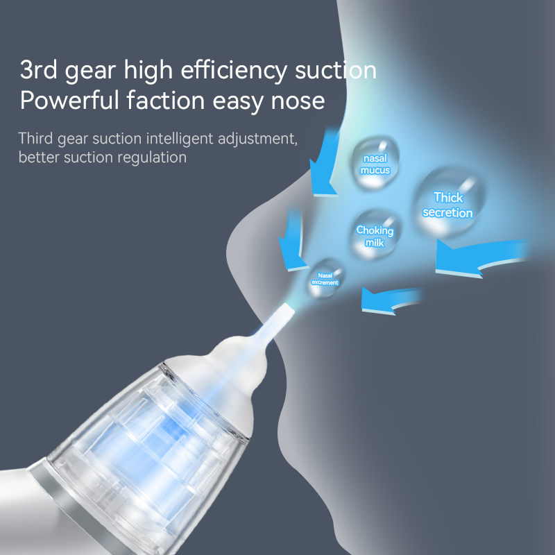 電動鼻吸引器ベビー鼻吸引器子供と幼児の鼻水、鼻くそ、鼻詰まり - Baby Nose Cleaner のレビューと価格