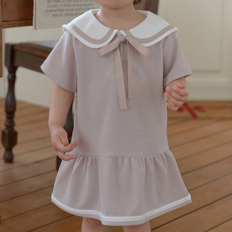 女の子用ベビーカラードレス 2026夏新作 女の子用ベビー可 - Baby Products Korean のレビューと価格