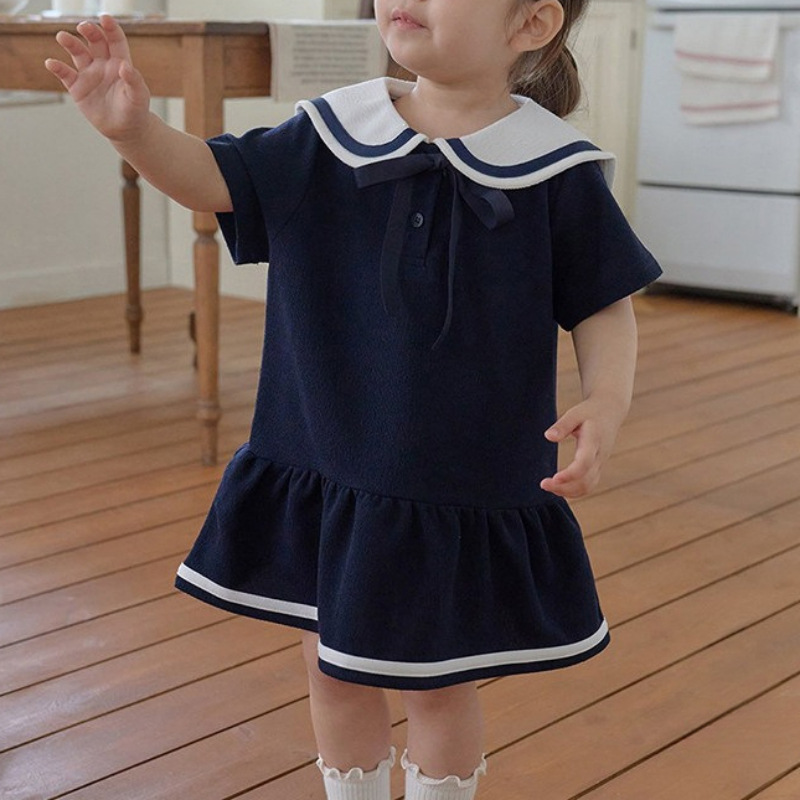 女の子用ベビーカラードレス 2026夏新作 女の子用ベビー可 - Baby Products Korean のレビューと価格