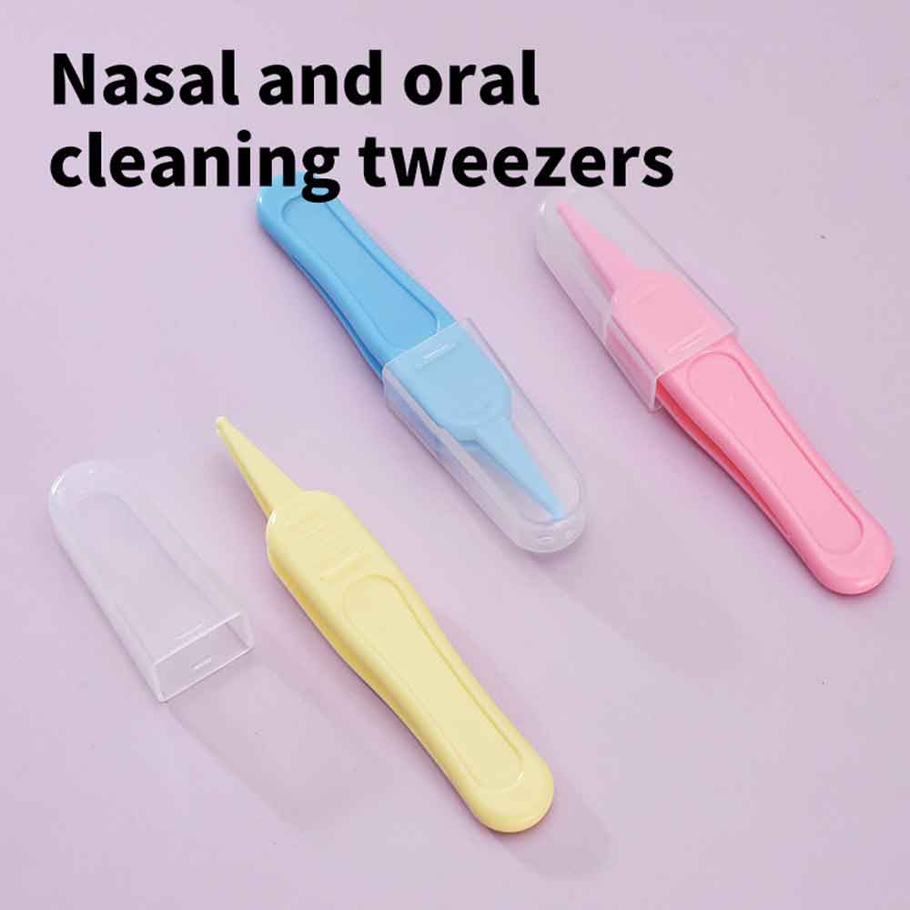 安全ピンセット クリーニング鉗子 ベビー用プラスチックピンセ - Baby Nose Cleaner のレビューと価格