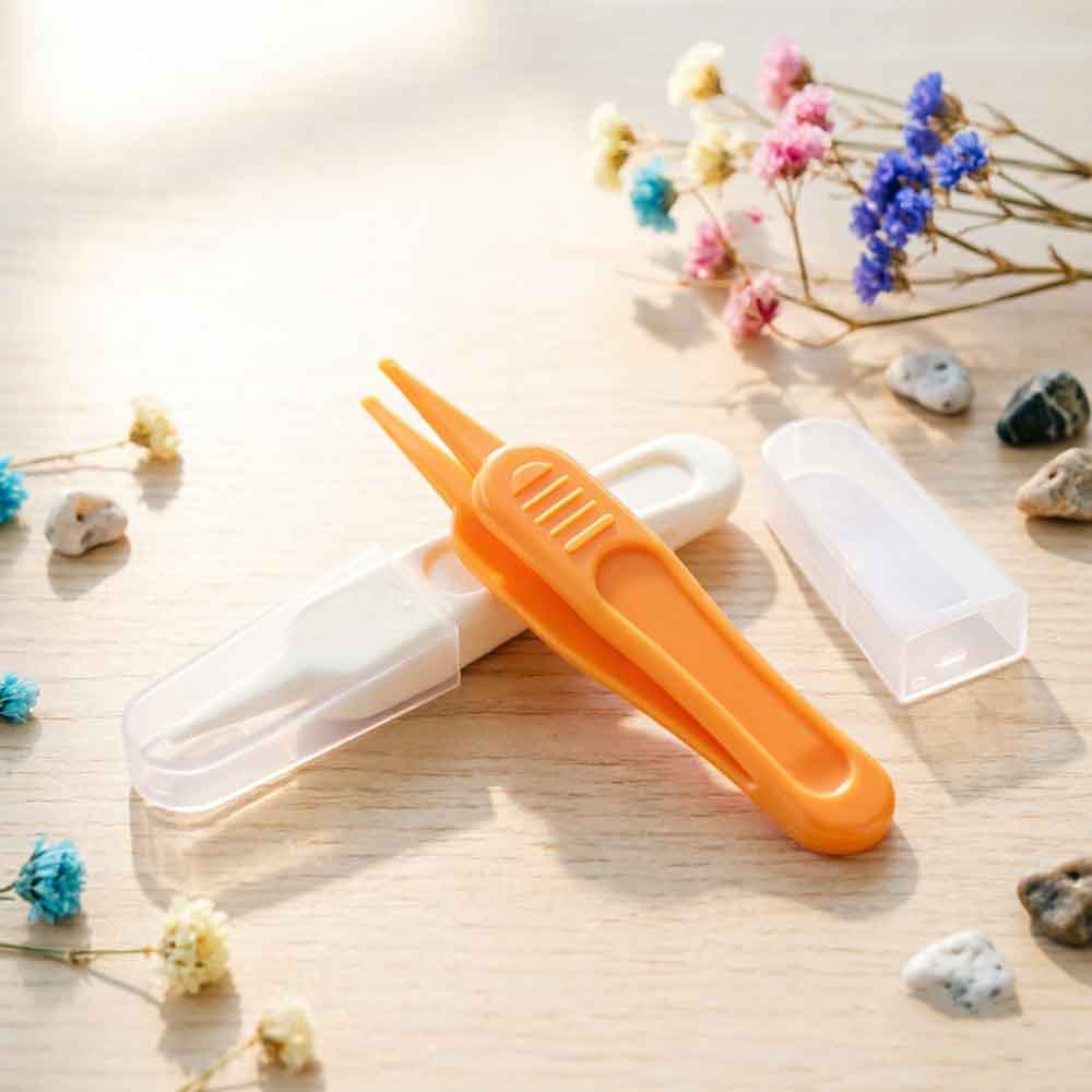 安全ピンセット クリーニング鉗子 ベビー用プラスチックピンセ - Baby Nose Cleaner のレビューと価格
