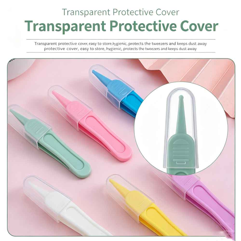 安全ピンセット クリーニング鉗子 ベビー用プラスチックピンセ - Baby Nose Cleaner のレビューと価格