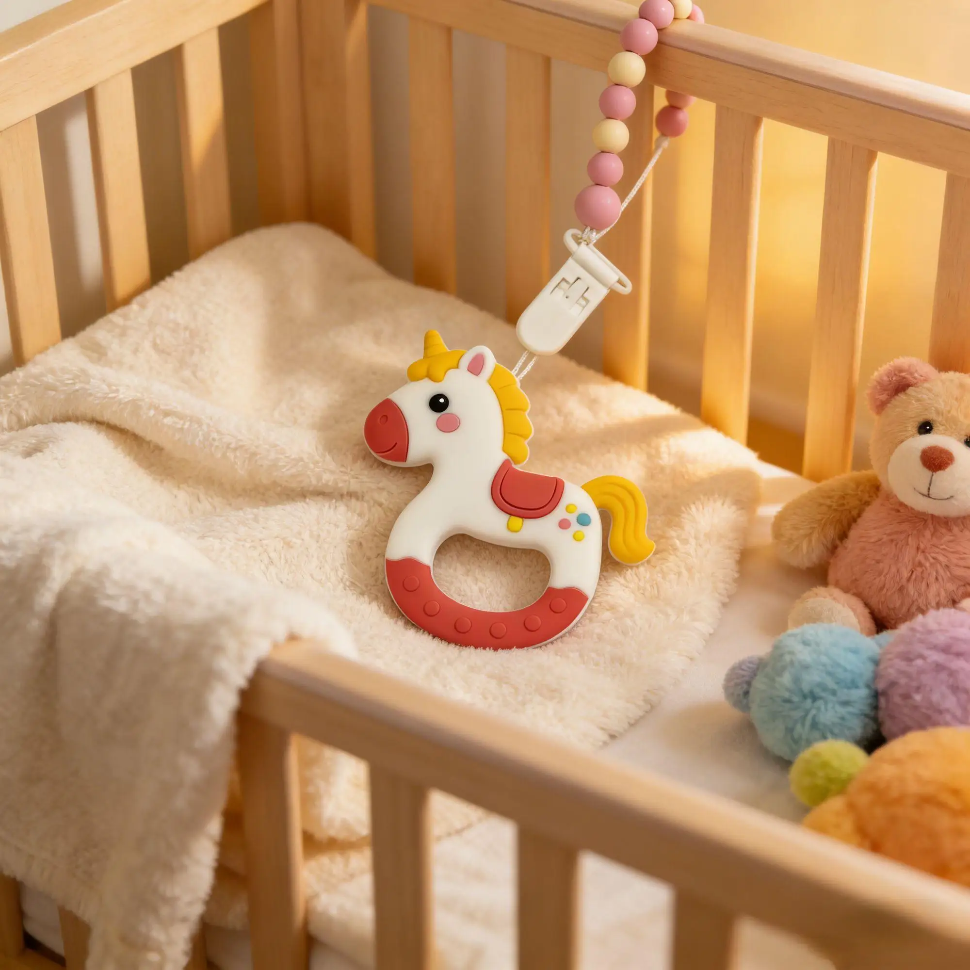 0～6ヶ月用ベビー歯固め BPAフリー シリコン製 噛むおも - Baby Products Newborn のレビューと価格