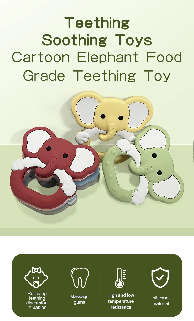 0～6ヶ月用ベビー歯固め BPAフリー シリコン製 噛むおも - Baby Products Newborn のレビューと価格