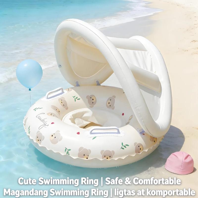ベビー用スイムフロートリング、子供用安全プール、楽しいお風呂 - Baby Swimming Floater のレビューと価格